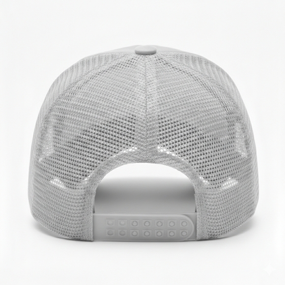 GOD FIRST. Gray and White Trucker Cap 🧢 UNISEX - Picture 6 of 7